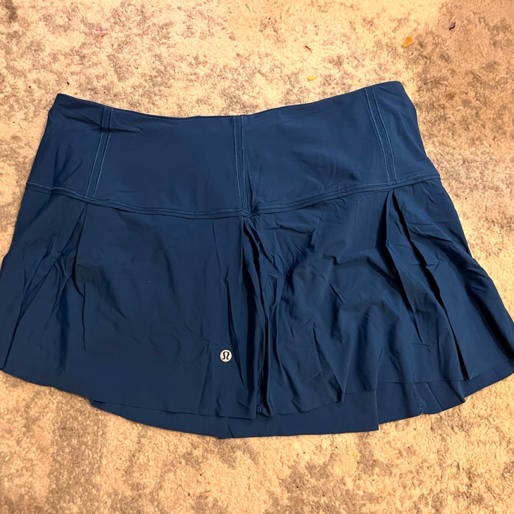 lululemon athletica Women's Navy Running Skirt